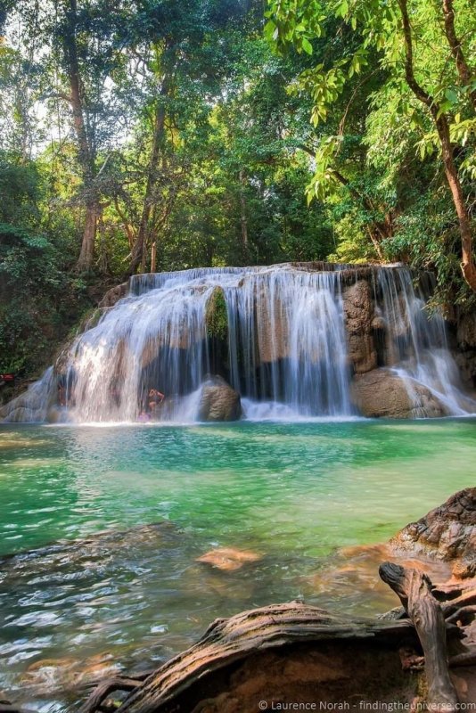 Водопад Эрован Тайланд