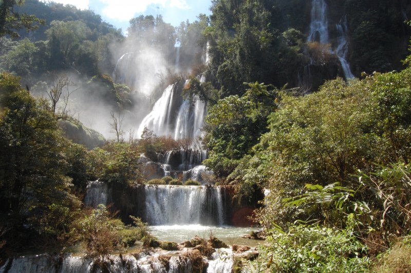 Самый большой водопад Тайланда