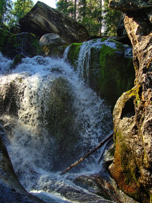 Жигаланский водопад в Пермском крае