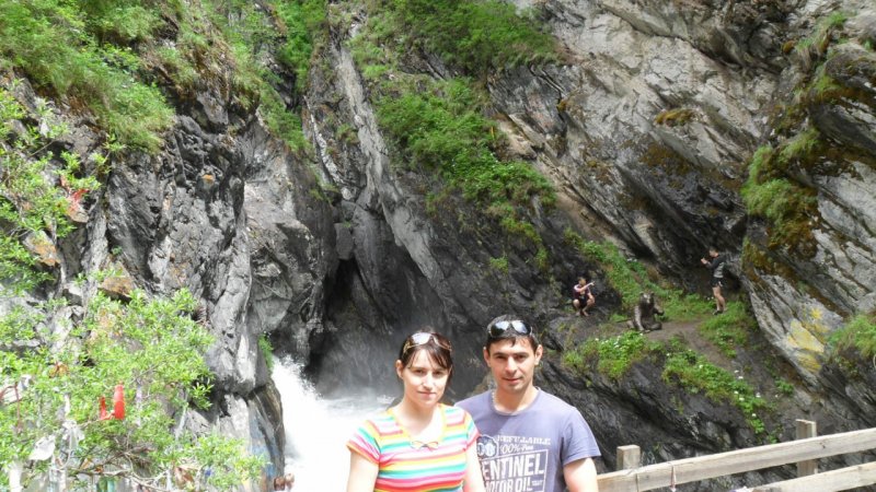 Последний водопад в Аршане