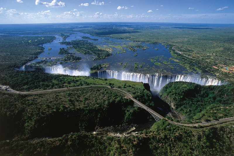 Водопад Виктория -МОСИ-ОА-Тунья Африка