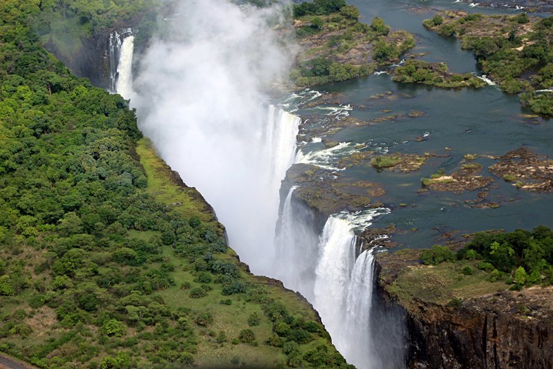 Зимбабве водопад