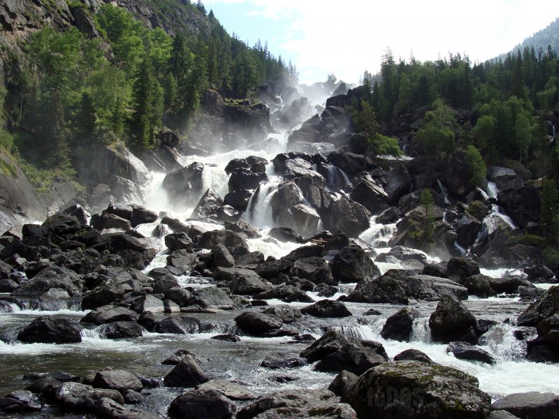 Водопад Куркуре осенью