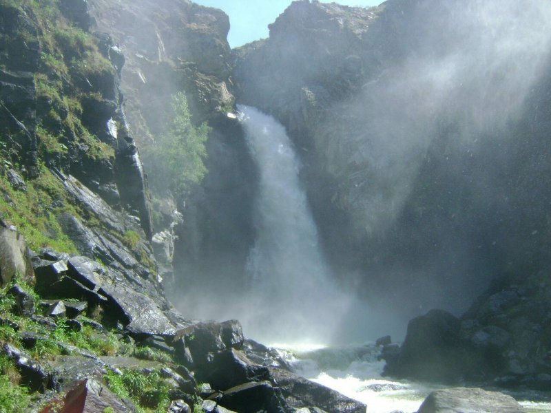 Водопад Куркуре Алтай