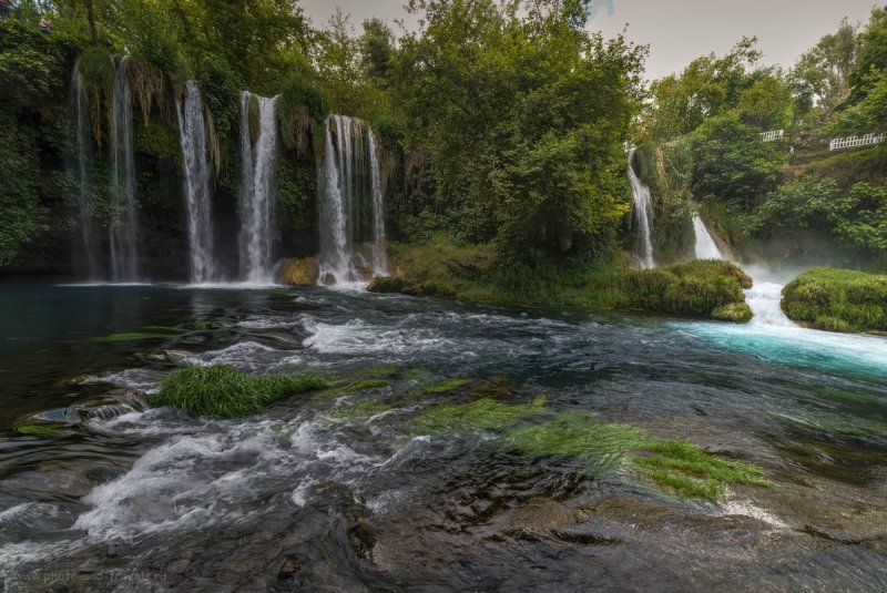 Водопад верхний Дюден в Анталии