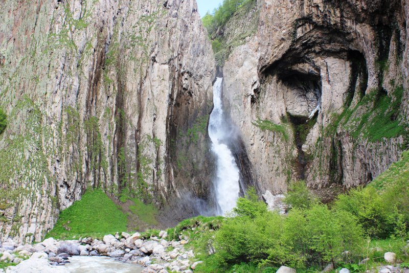 Водопад Султан Приэльбрусье