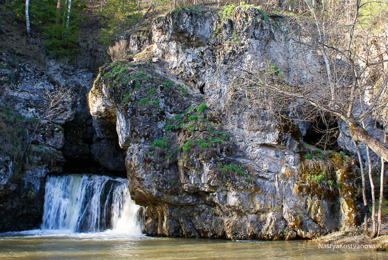 Водопад Башкирия Атыш водопад