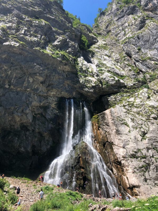 Гагры водопад Гегский