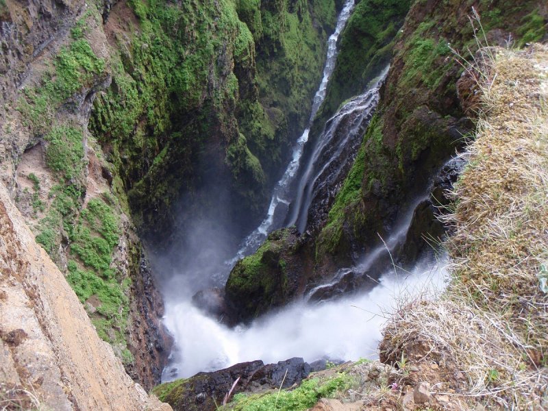 Glymur водопад