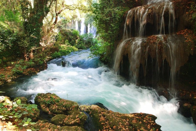 Водопад верхний Дюден в Анталии