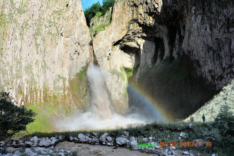 Каракая Су водопад на карте