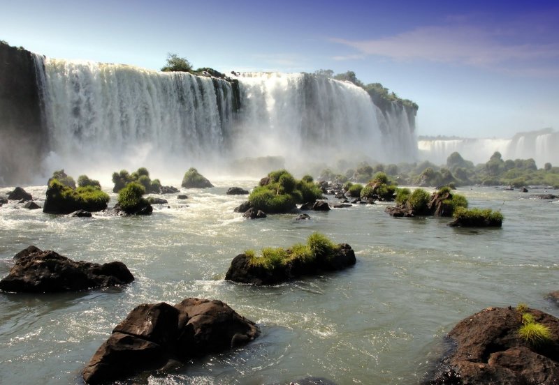 Водопад Игуасу гиф