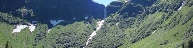 Водопад Сазерленд новая Зеландия