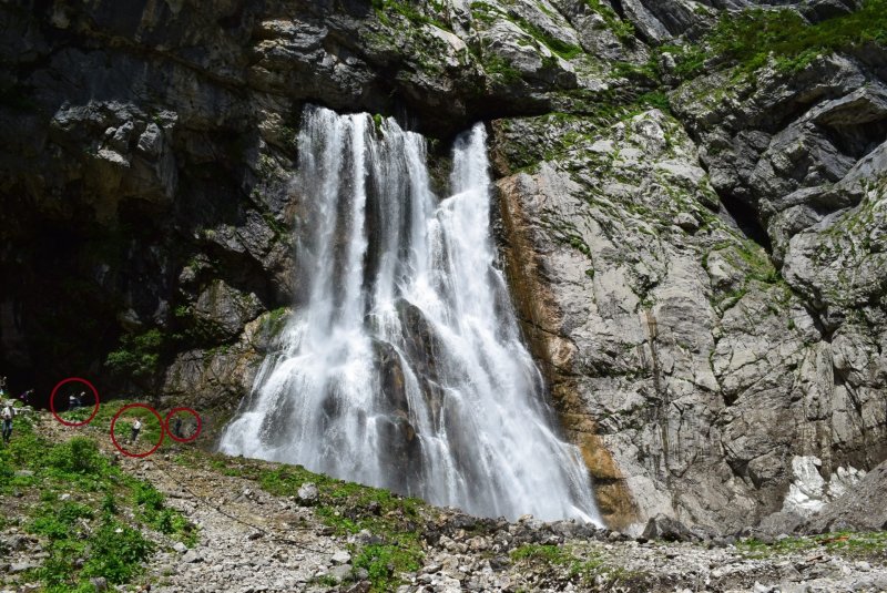 Гегское ущелье и водопад Абхазия