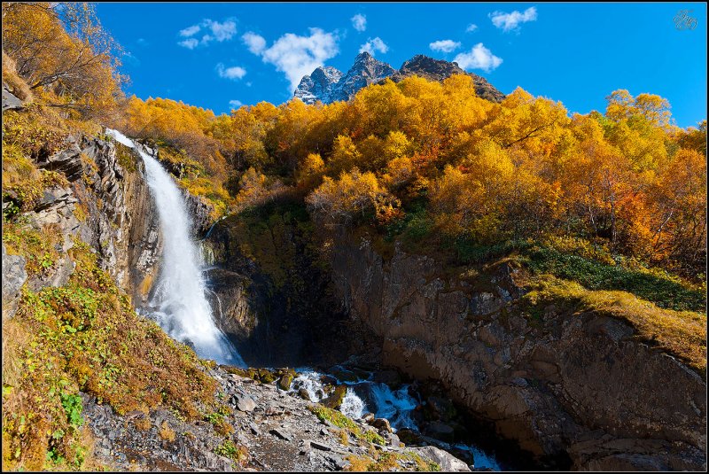 Водопад Чучхур Домбай