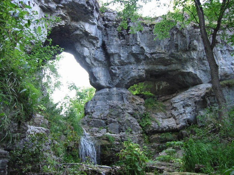 Национальный парк Башкирия карстовый мост