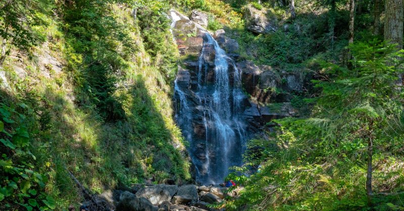 Парк водопадов Менделиха Сочи