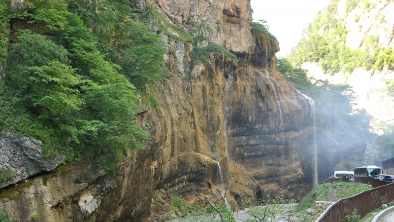 Нальчик достопримечательности Чегемские водопады