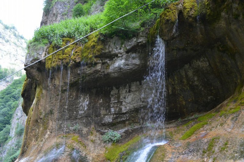 Чегемские водопады Чегемское ущелье