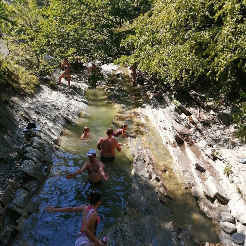 Водопады Куаго в Геленджике