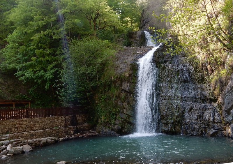 Змейковские водопады, село Измайловка
