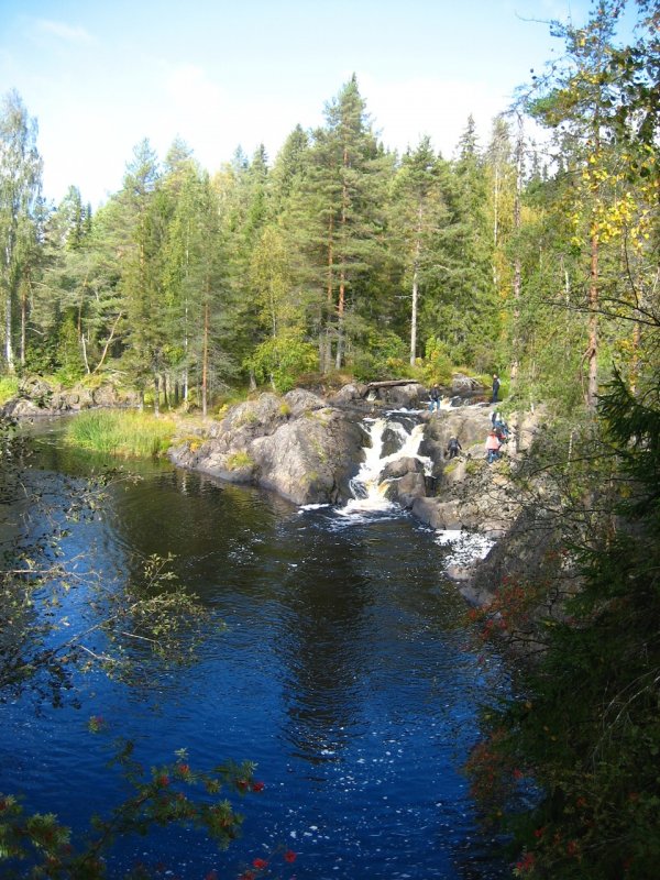 Водопады Карелии Ахинкоски