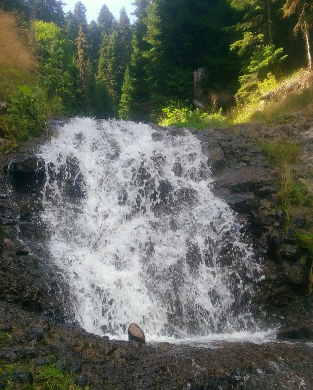 Водопады Юконкоски Карелия
