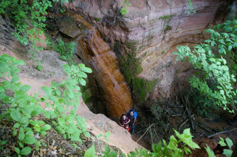 Саблинские пещеры СПБ водопады