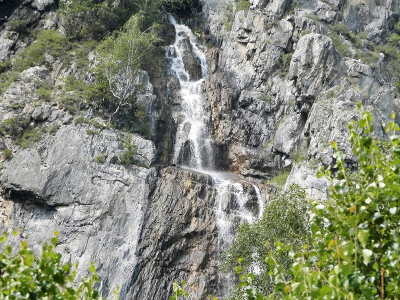 Водопад Ширлак горный