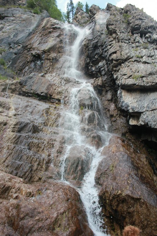Водопад Ширлак Чуйский тракт