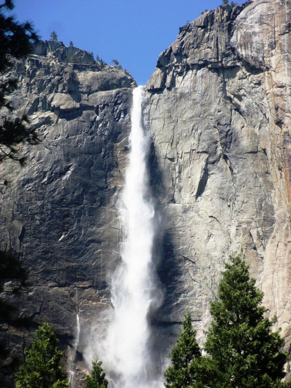 Водопад «Йосемити» в Калифорнии