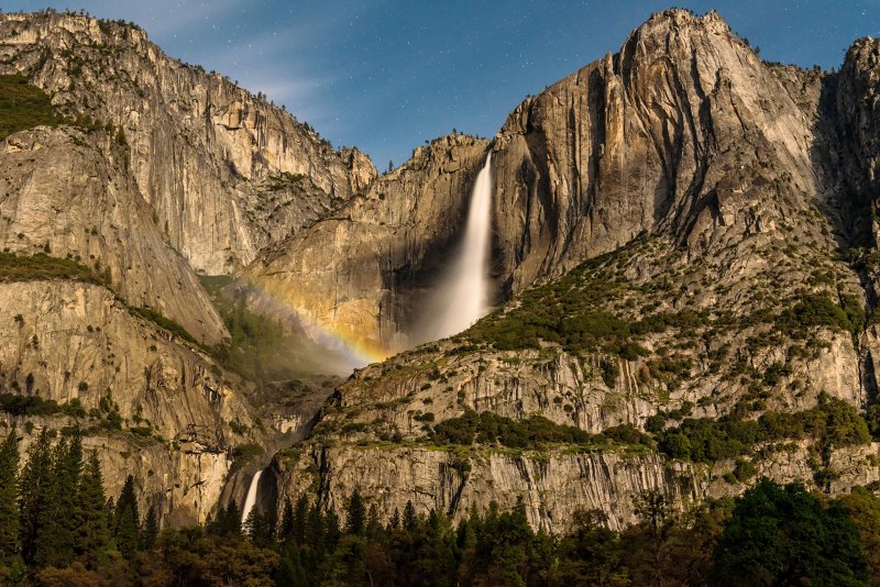 Йосемити национальный парк водопады