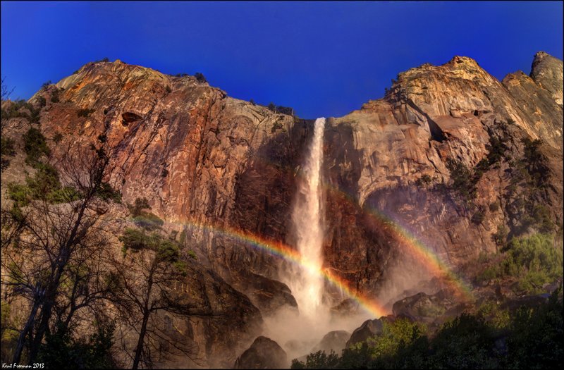 Yosemite водопад