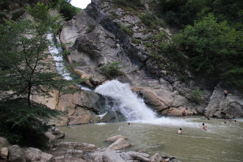 Водопад в Дагестане Хучни