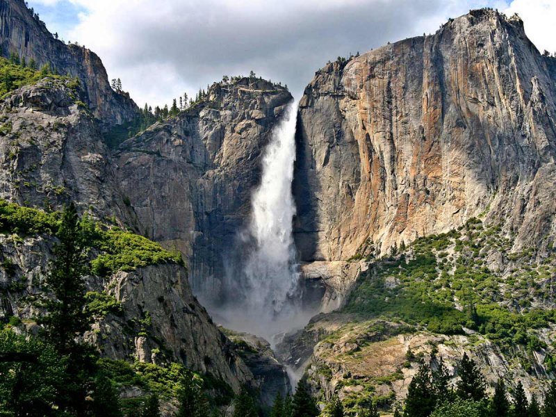 Йосемитский водопад национальный парк Йосемити