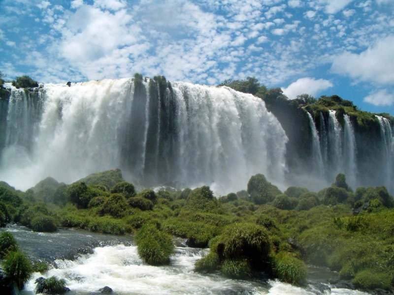 Латинская Америка водопад Игуасу