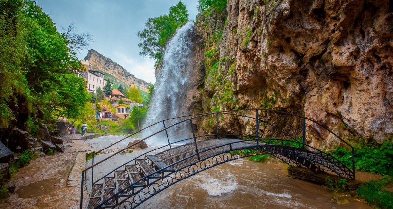 Медовые водопады Кабардино-Балкария