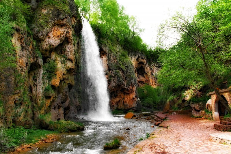 Карачаево-Черкессия медовые водопады
