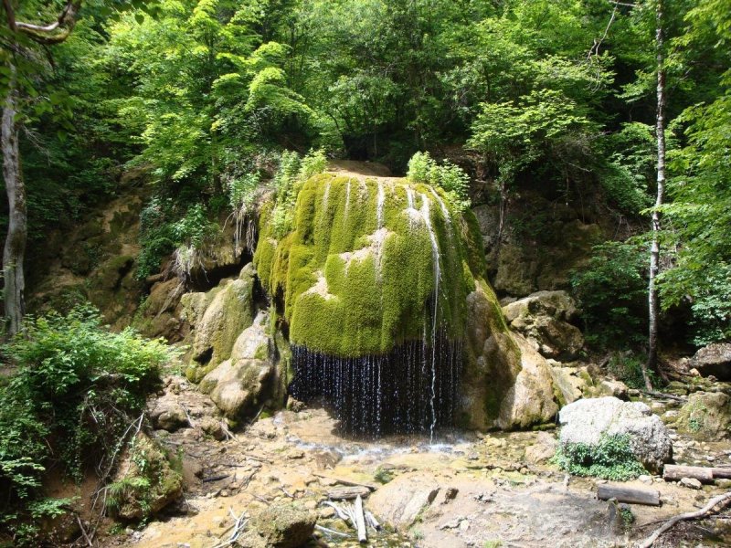 Алушта водопад Джур-Джур