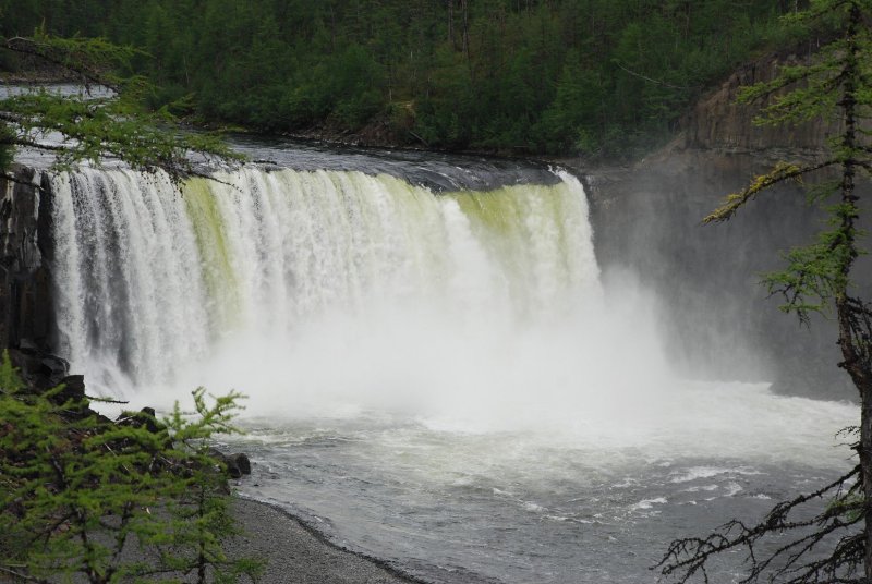 Кандинский водопад Путорана