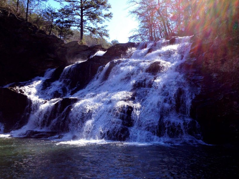 Водопады на реке Тохмайоки