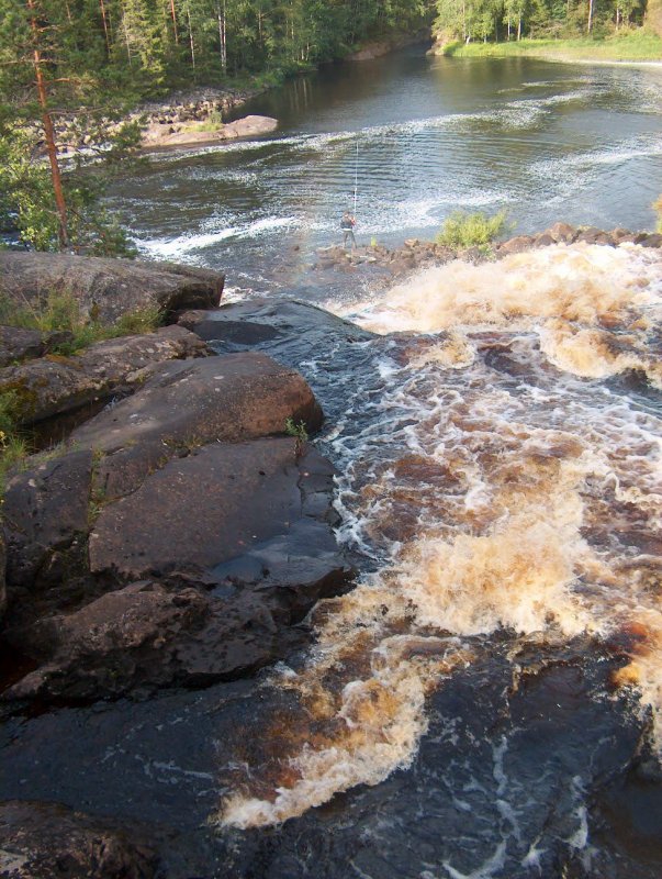Река Тохмайоки Карелия сплав