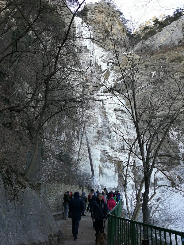 Водопад Учан-Су Крым 2020