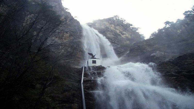 Самый высокий водопад Крыма Учан-Су