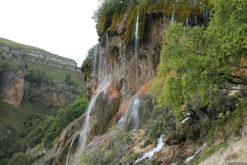 Водопад в КБР Гедмишх