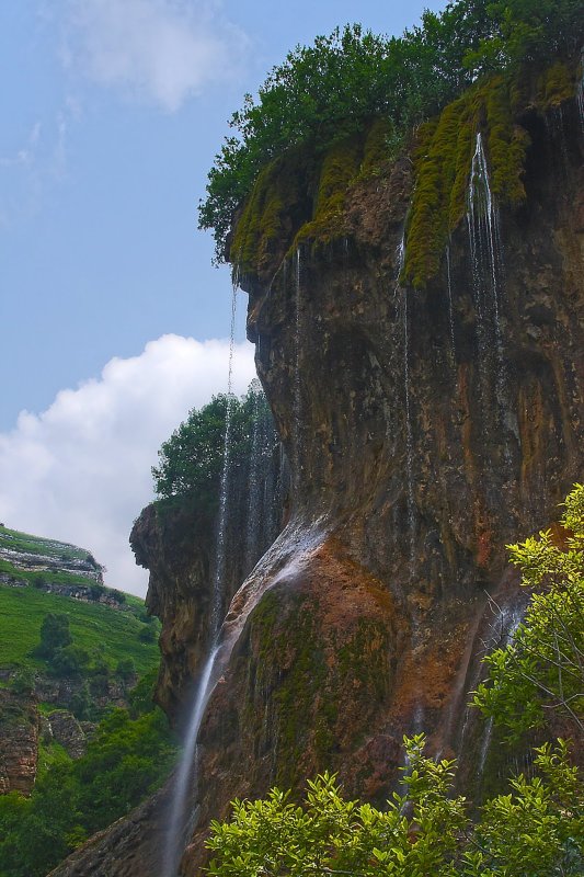 Царские водопады в Кабардино-Балкарии