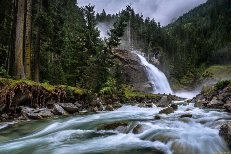Криммльские водопады Австрия