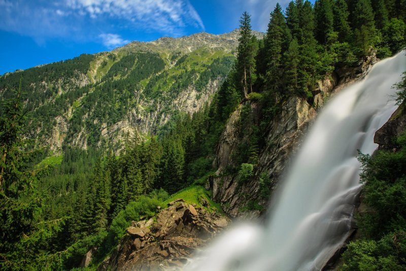 Водопады Кримль Австрия