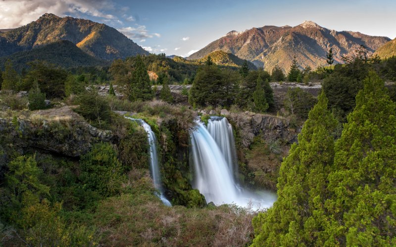 Водопады Чили