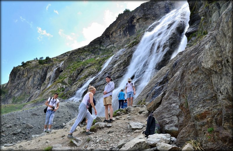 Софийский водопад Архыз высота